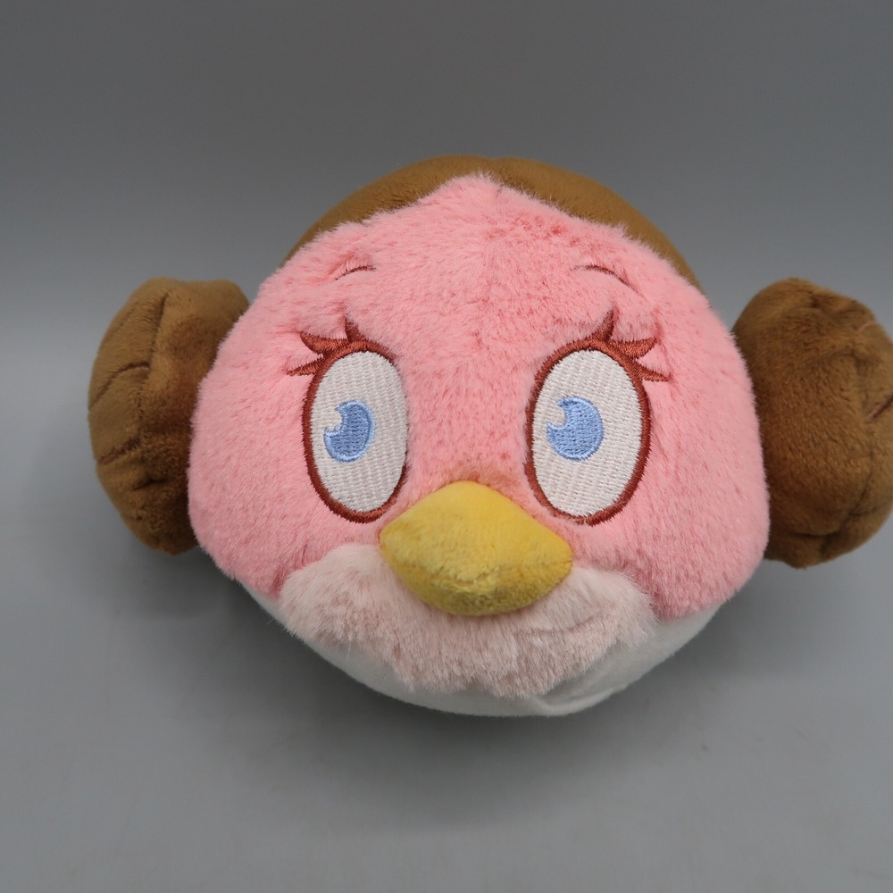 Angry Birds Star Wars Princess Leia Stella Plush 2015‎ 8" Tesco CWT Collection